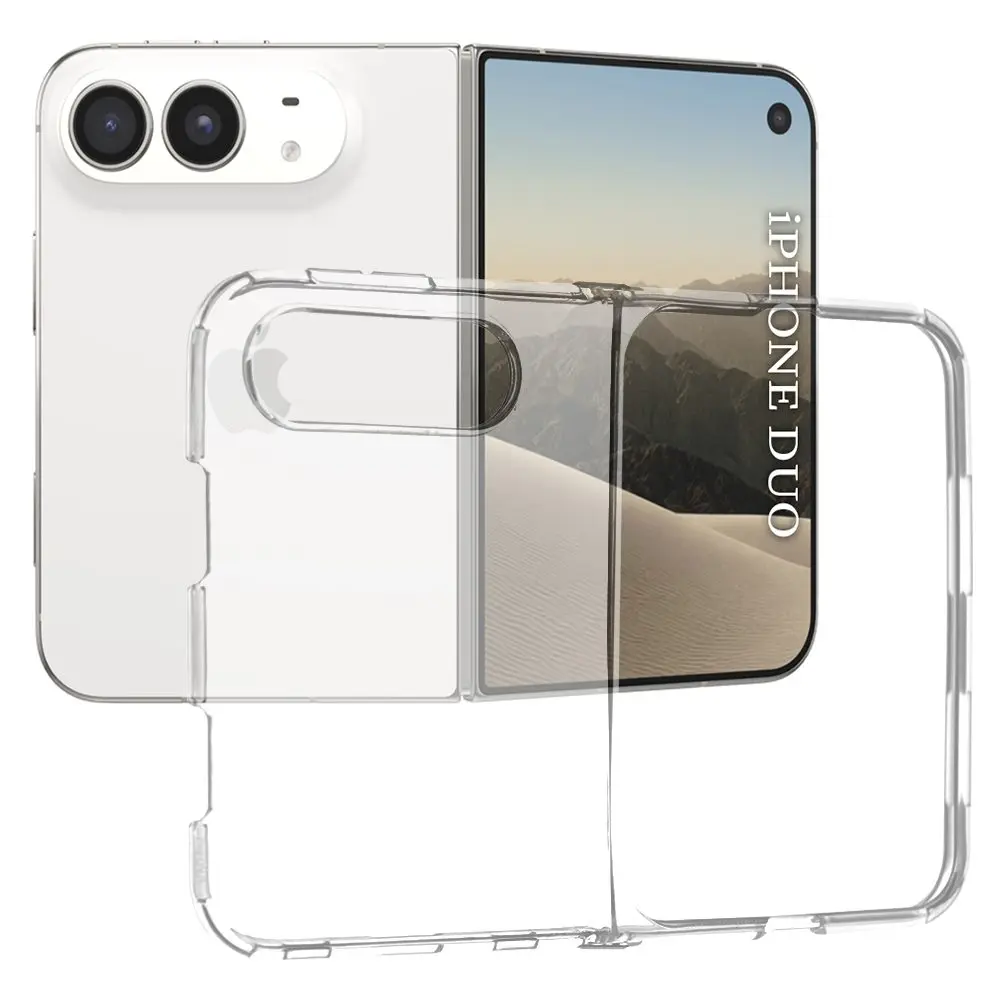 Techsuit Clear Silicone, iPhone Duo, průhledný