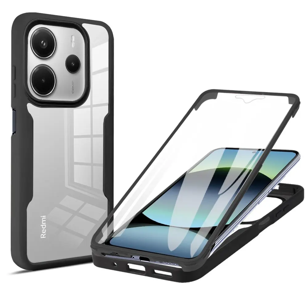 JP Defense colorful obal, Xiaomi Redmi Note 14 5G, černý