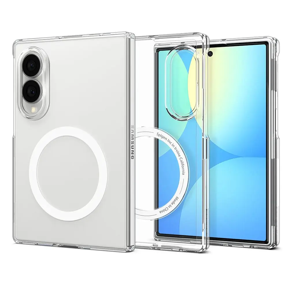 Spigen - Air Skin MagSafe kryt pro Samsung Galaxy Z Fold8 - průhledný bílý