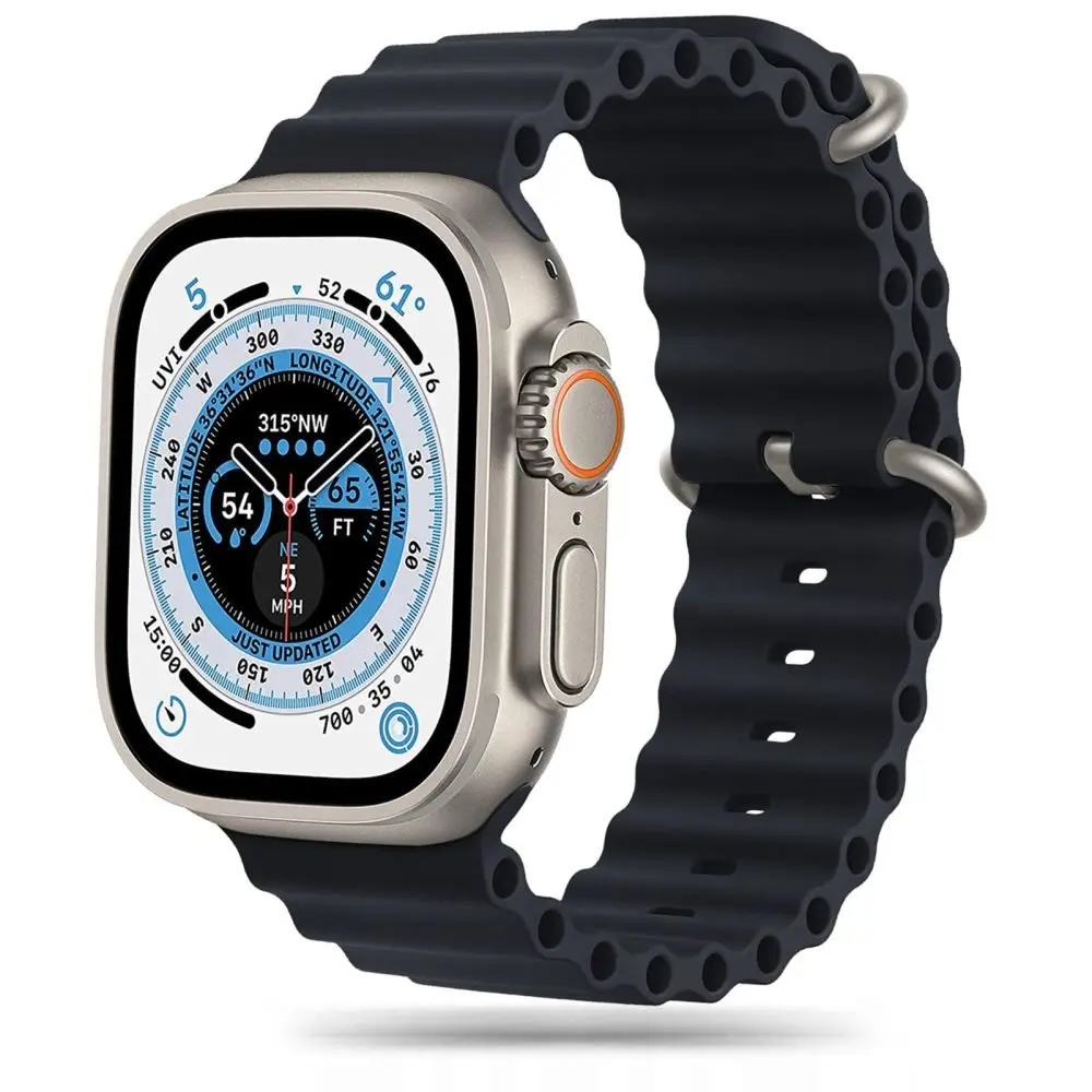 Tech-Protect IconBand Apple Watch 4 / 5 / 6 / 7 / 8 / 9 / 10 / 11 / 12 / SE 1 / 2 / 3 / 4 / Ultra 1 / 2 / 3 / 4 (42 / 44 / 45 / 46 / 49 mm), černý