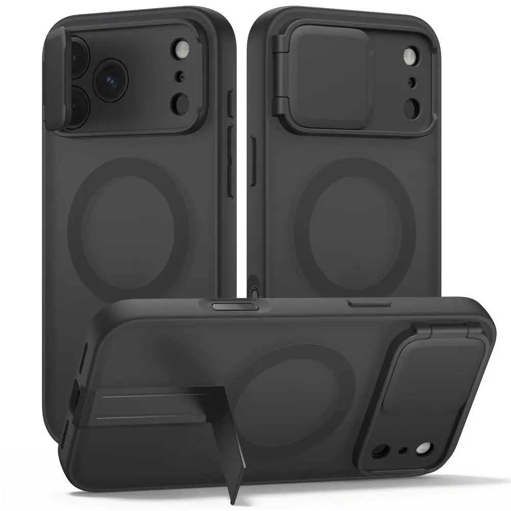 Tech-Protect Kevlar Aura MagSafe pouzdro, iPhone 17 Pro Max / 18 Pro Max, černé matné