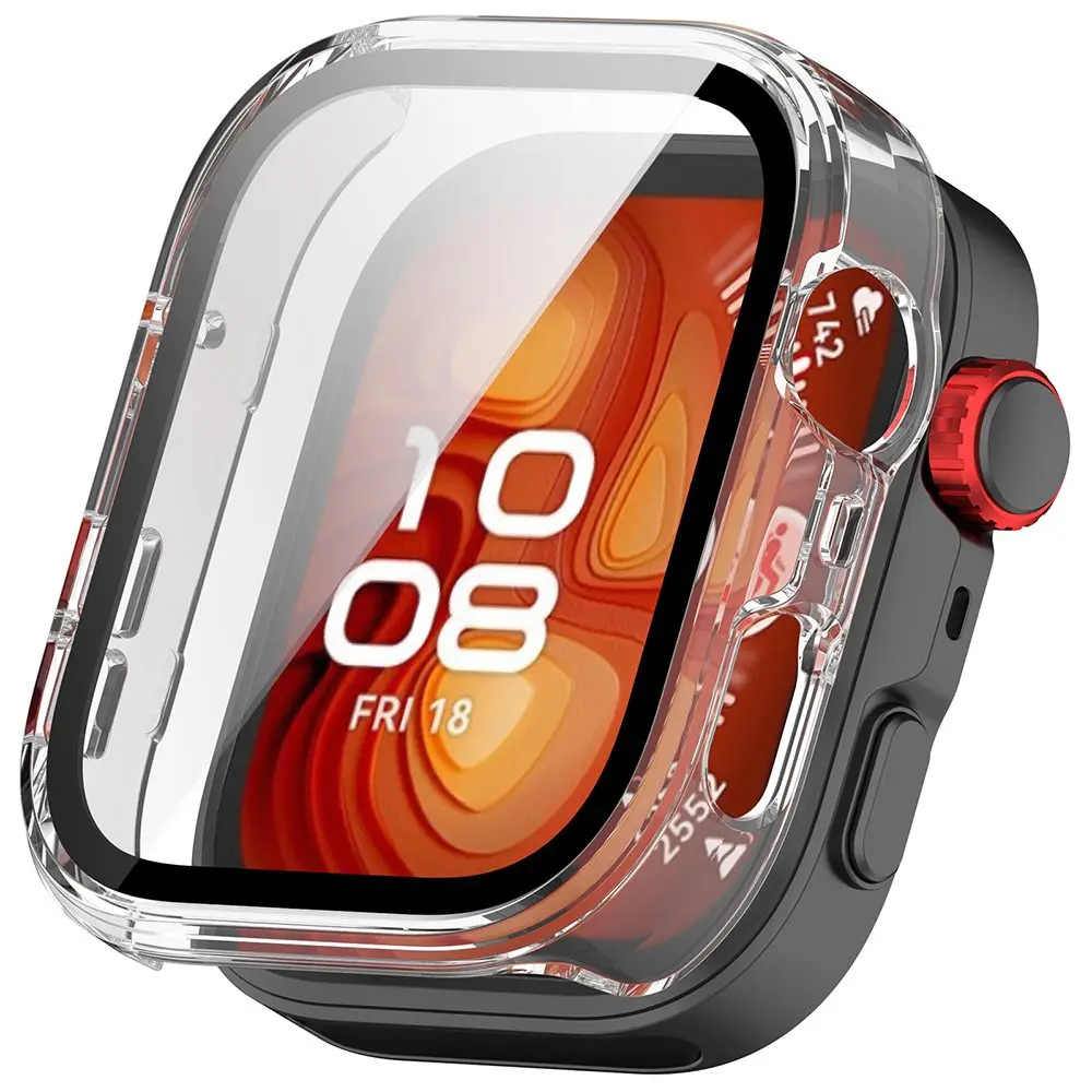 Ochranné pouzdro s fólií Techsuit Defense360 Pro pro Huawei Watch Fit 5 Pro průhledné