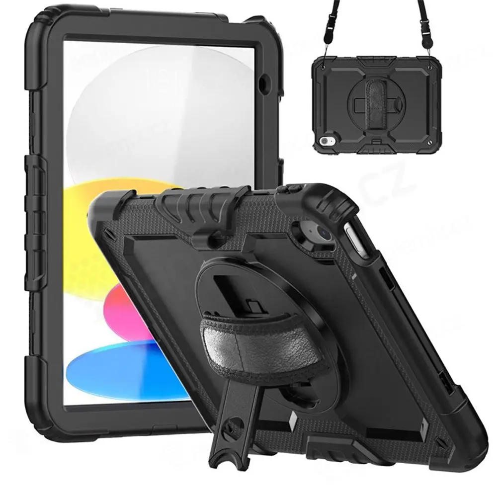 JP Solid360 obal na tablet, iPad 10.9 2022 / iPad 11 2025, černý