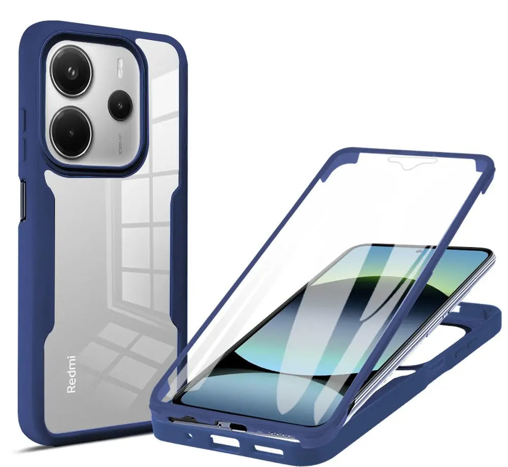 JP Defense colorful obal, Xiaomi Redmi Note 14 5G, modrý
