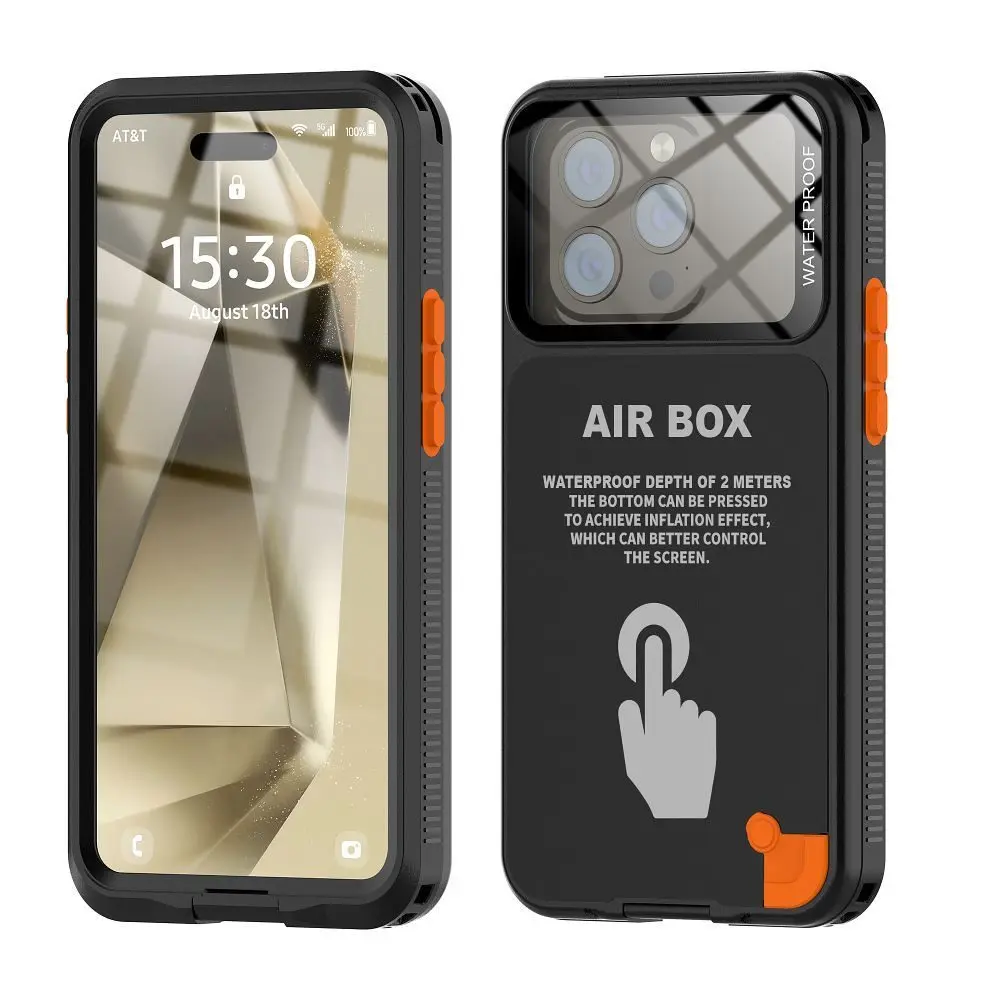 Univerzální vodotěsné pouzdro Shellbox Airbox 6.1, černé