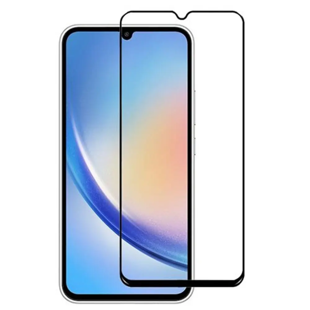 Samsung Galaxy A26 5G 5D Tvrzené sklo, černé