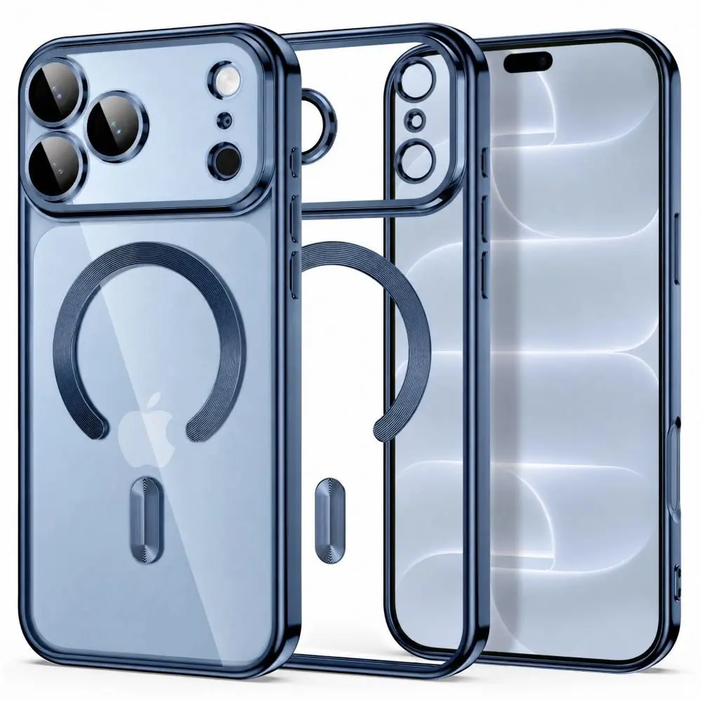 Tech-Protect MagFlex MagSafe iPhone 17 Pro Max / 18 Pro Max, lesklá světle modrá