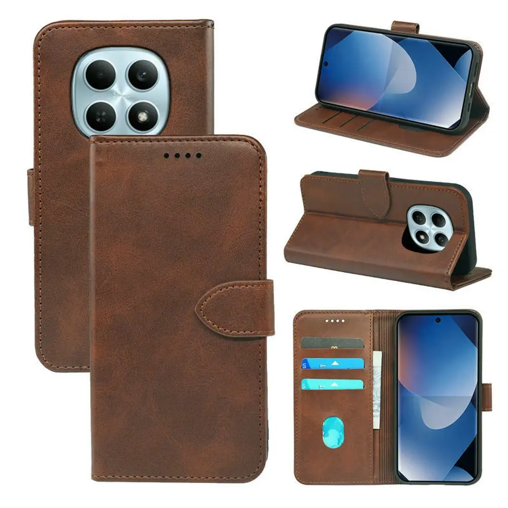 Magnet Case, Xiaomi Redmi Note 15 5G, hnědý
