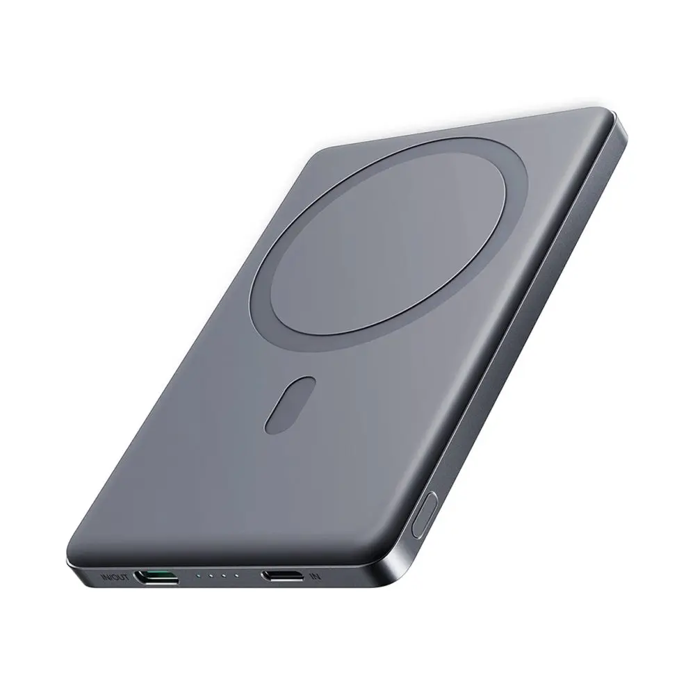 Joyroom JR-PBM08 20W Bezdrátová powerbanka 5000mAh, šedá