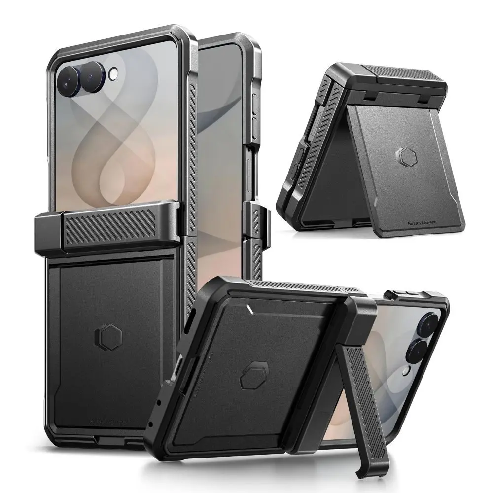 Tech-Protect Kevlar Pro obal, Samsung Galaxy Z Flip 8, černý