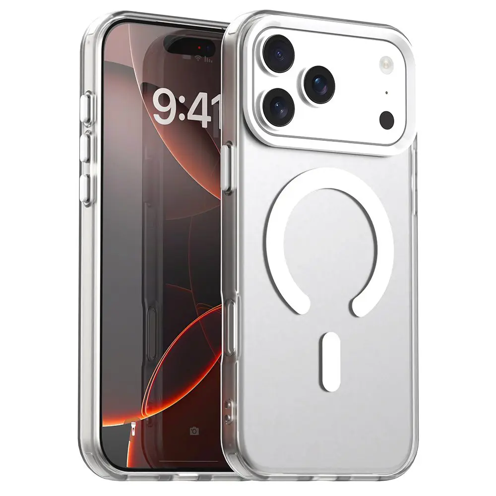 Techsuit CandyCase MagSafe pro iPhone 17 Pro Max bílý