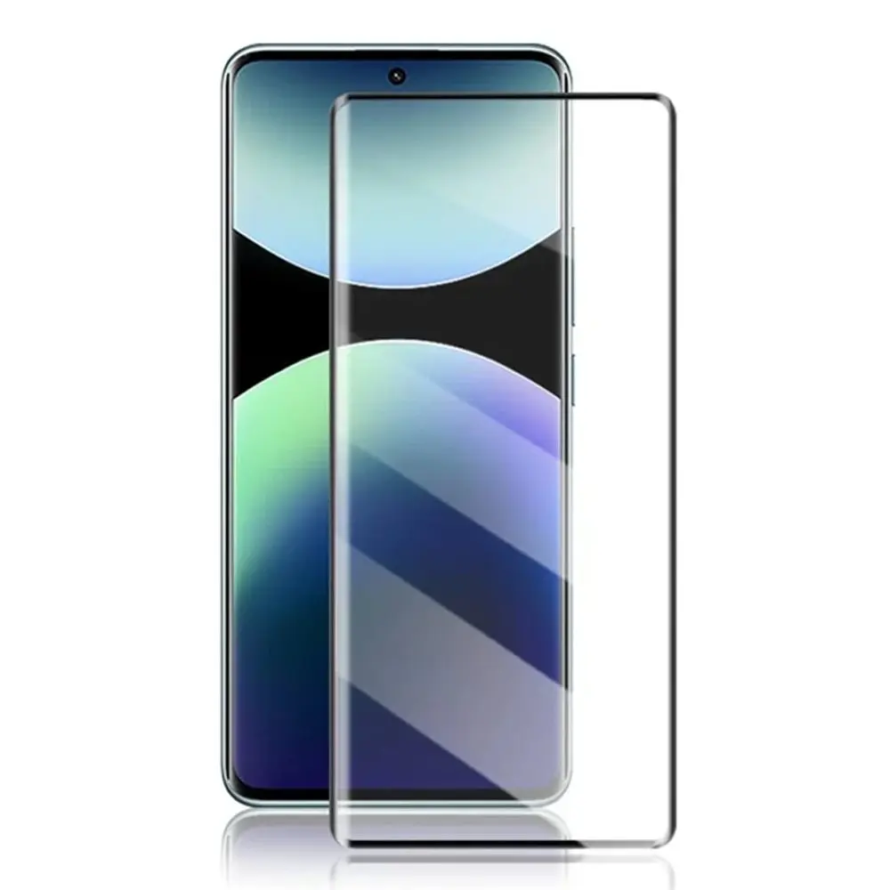 5D Tvrzené sklo pro Xiaomi Redmi Note 14 Pro Plus 5G, černé