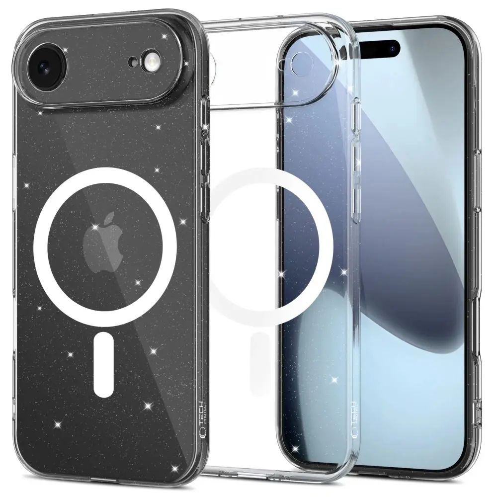 Tech-Protect Flexair MagSafe, iPhone Air, glitter