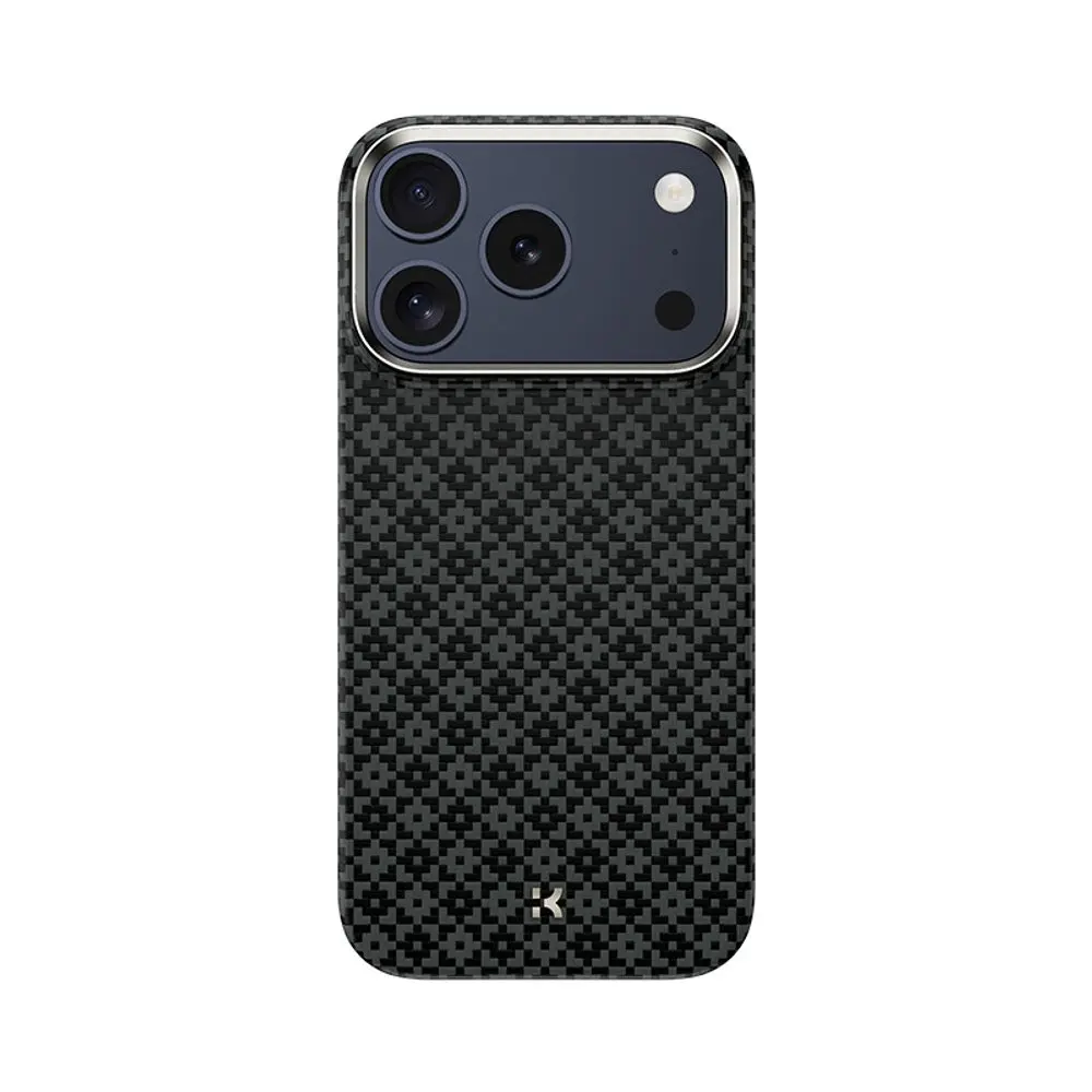 Benks Magnetic Armor Air Armor Grid Kevlar obal Metal Frame, iPhone 17 Pro, černý