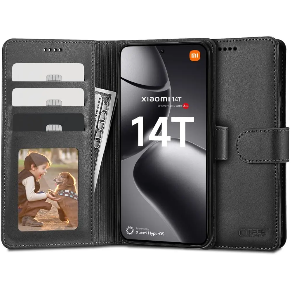 Tech-Protect Xiaomi 14T, černé pouzdro