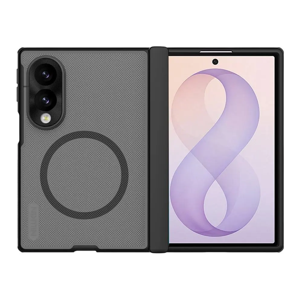 Nillkin Super Frosted Shield Fold Magnetic, Samsung Galaxy Z Fold 8, průhledný / černý