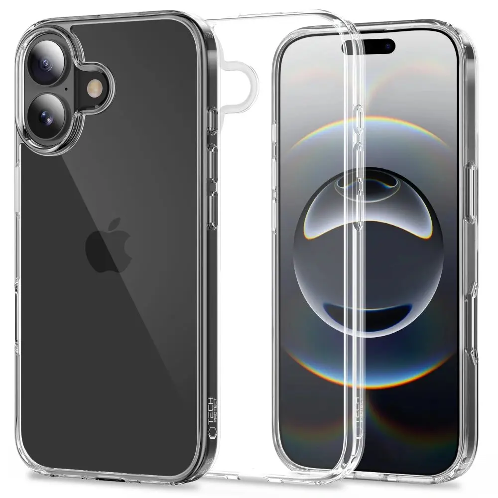 Tech-Protect Flexair Hybrid, iPhone 17, průhledný