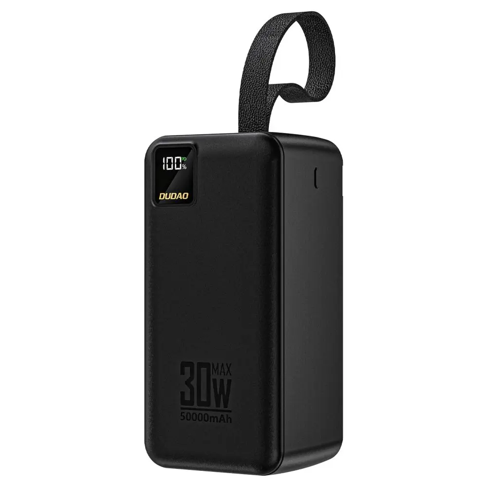 Dudao K8-5 powerbanka 50000mAh, 30W, černá