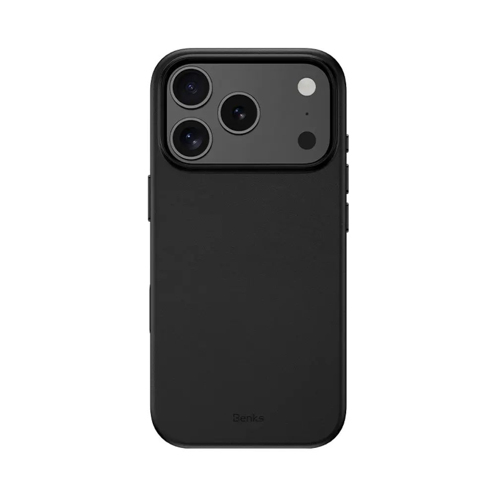 Benks Magnetic Vita Pro Silicone obal, iPhone 17 Pro Max, černý