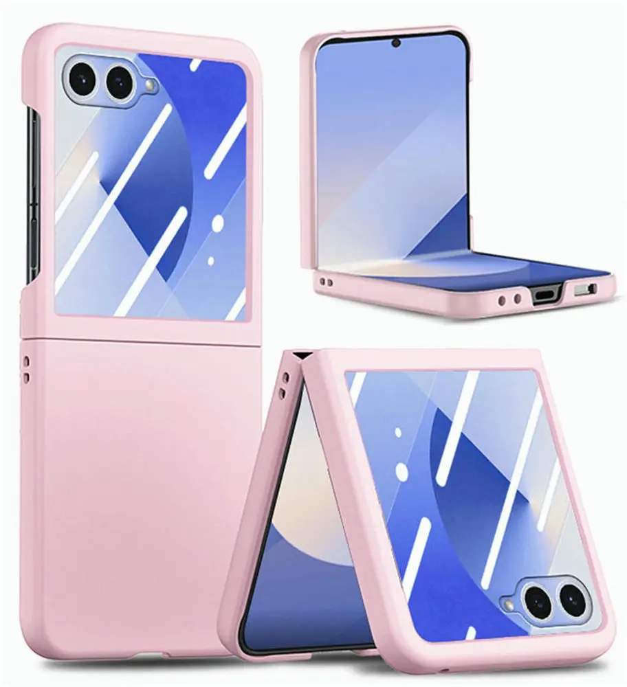 Skin Feeling obal, Samsung Galaxy Z Flip 7, růžový