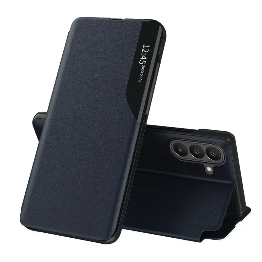 Pouzdro Techsuit eFold pro Samsung Galaxy A27 5G tmavě modré