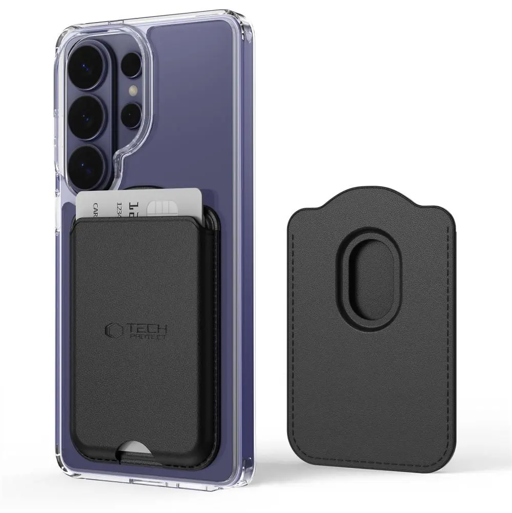 Tech-Protect CH02 MagWallet MagSafe Univerzální magnetický držák na karty, černý