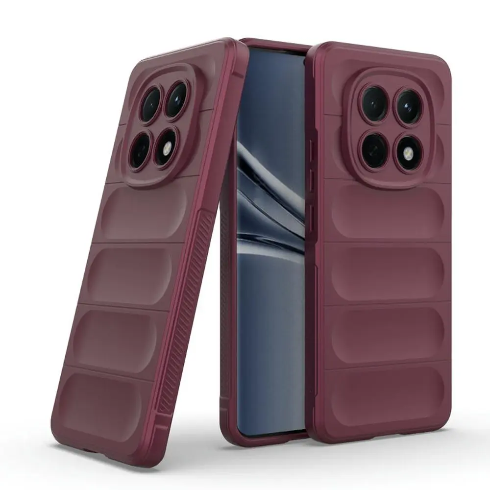 Wency Magic Shield obal, Xiaomi Redmi Note 15 5G, vínový