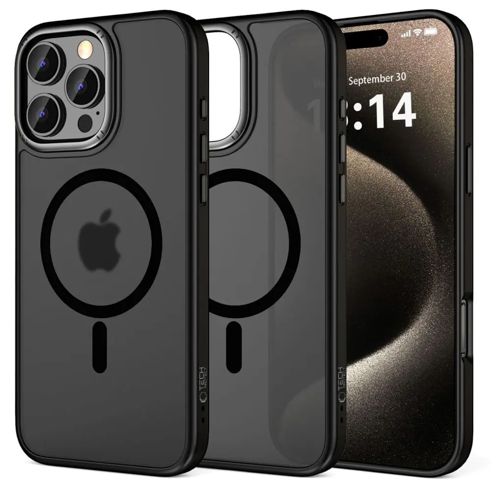 Tech-Protect Magedge MagSafe iPhone 16 Pro, černý matný