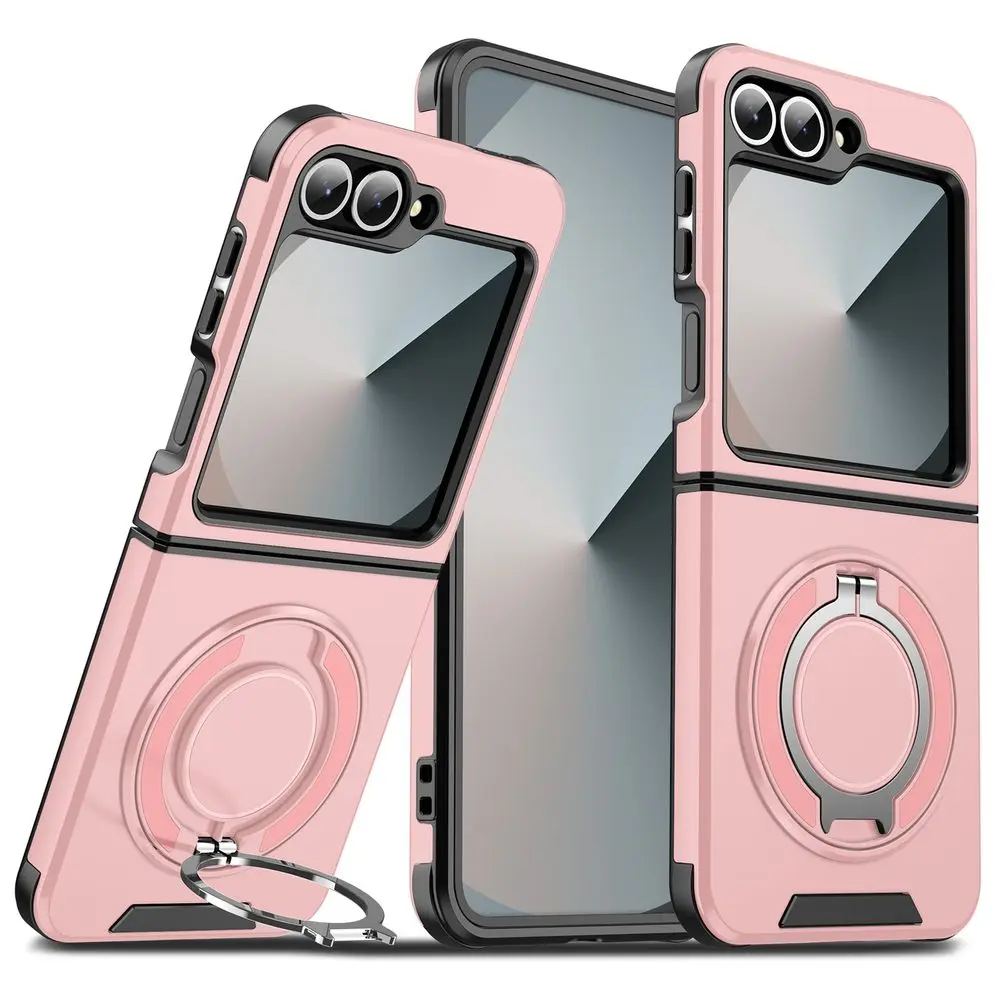 Camslide Stand obal, Samsung Galaxy Z Flip 6, růžový