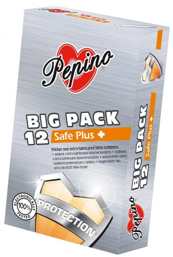 Kondom Pepino SAFE PLUS 12 ks