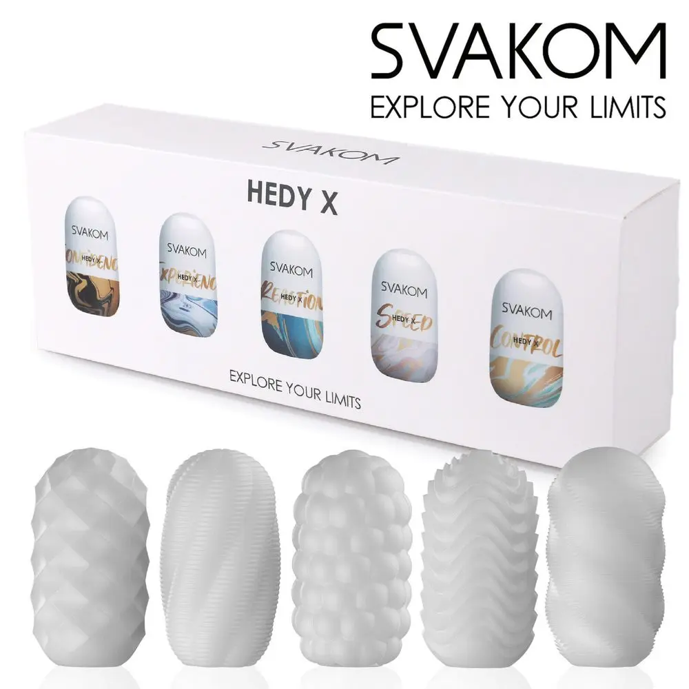 Svakom Hedy X Mixed - masturbační vajíčka sada 5 ks