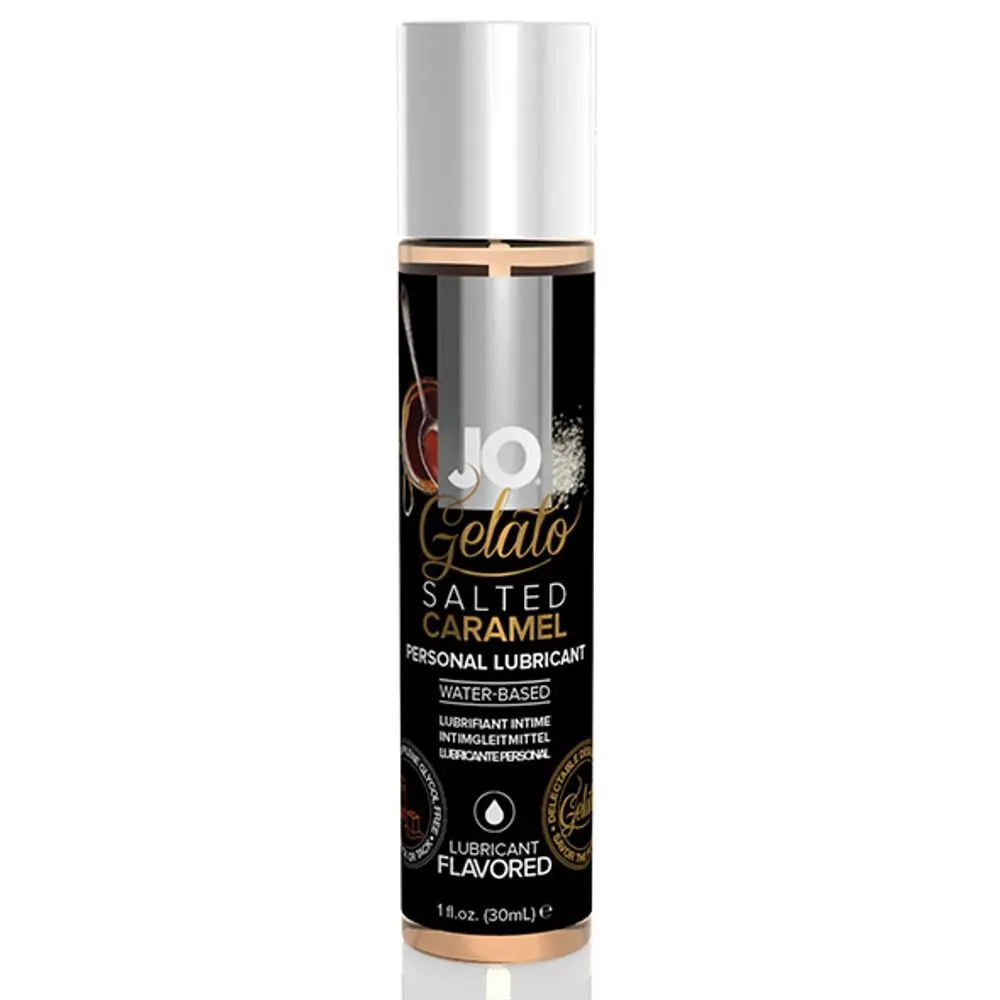 System JO - Gelato slaný karamel - lubrikant na vodní bázi (30 ml)