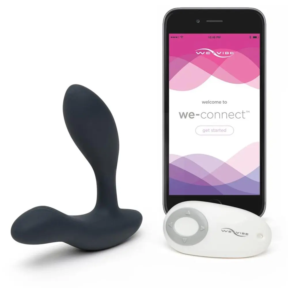We-Vibe Vector+ Charcoal Black