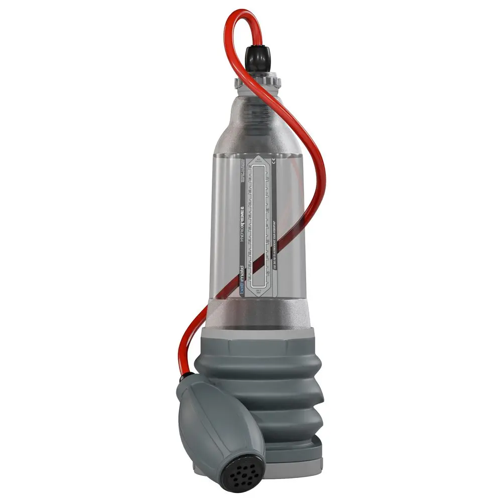 Bathmate HydroXtreme 8 - hydro vakuová pumpa na penis sada (průhledná)