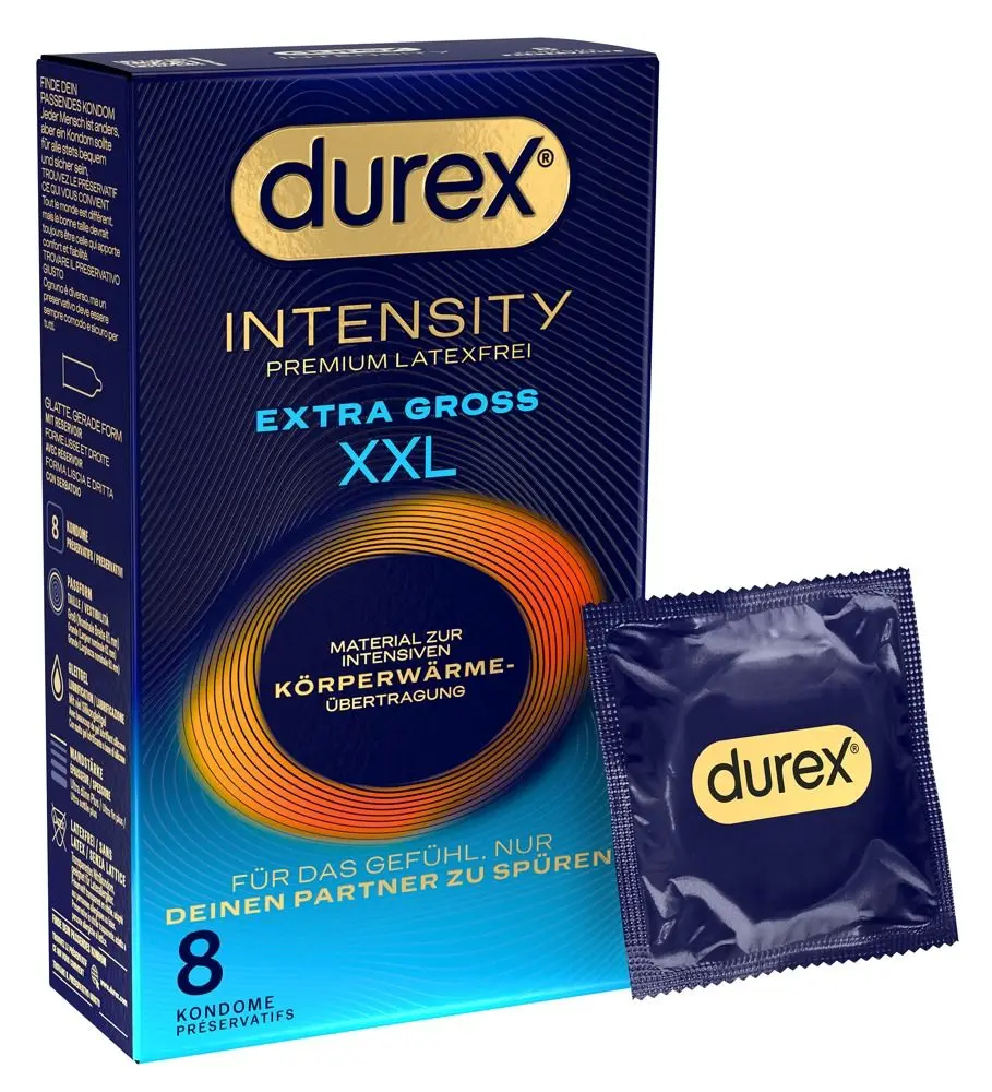 Durex Intensity XXL 8 pack
