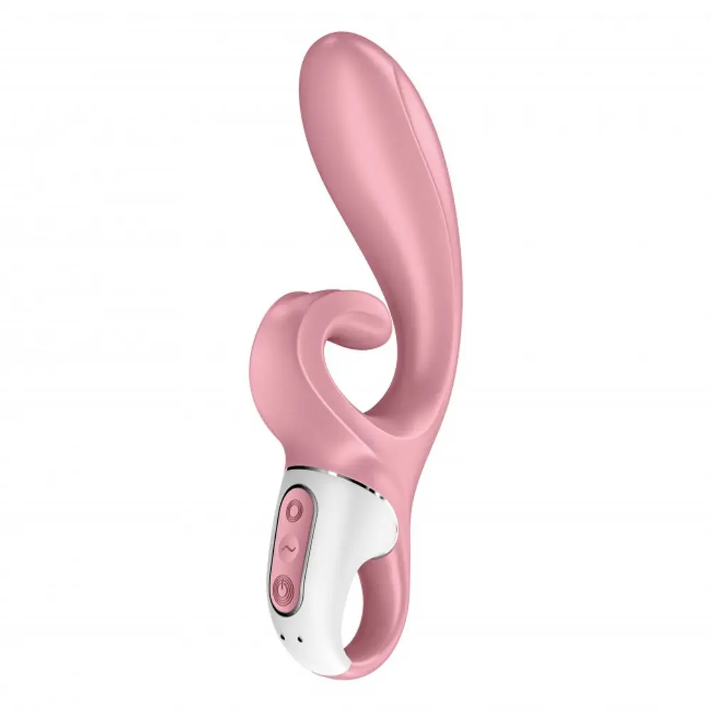 Satisfyer Hug Me flexibilní smart vibrátor na bod G a klitoris růžový
