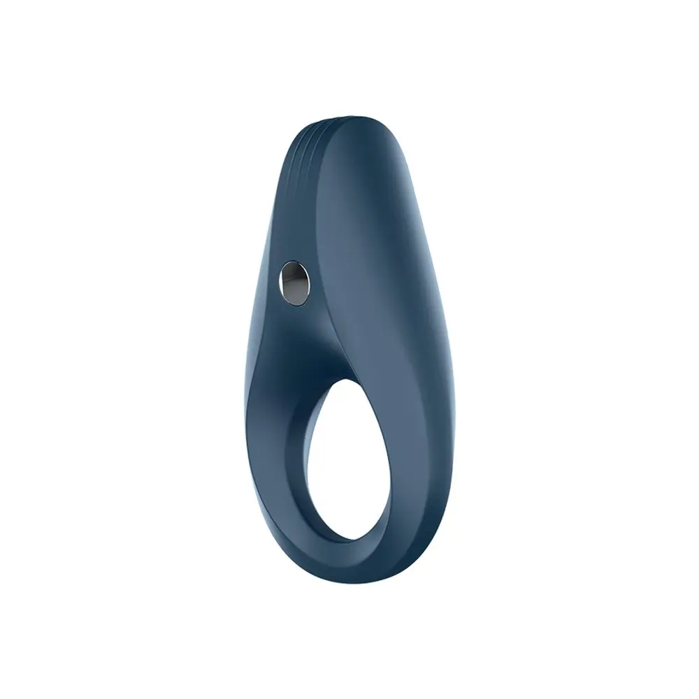 Satisfyer Rocket Ring - vodotěsný vibrační erekční kroužek (modrý)