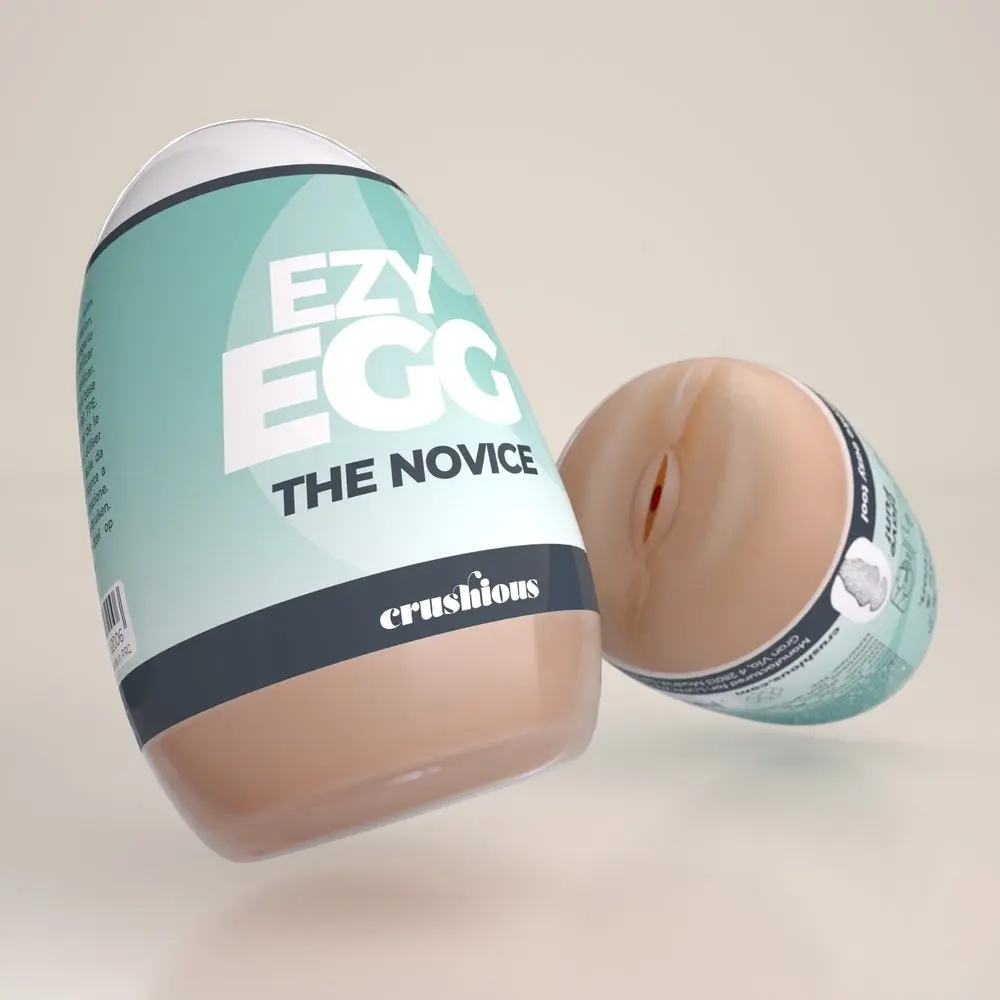 Crushious Ezy Egg The Novice - masturbační vajíčko (tělové)