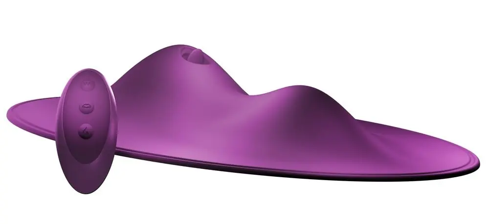 You2Toys Vibepad 2 silikonová vibrační podložka s jazýčkem a vyhříváním