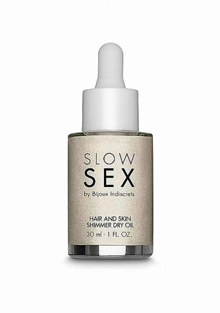 Bijoux Indiscrets Slow Sex Hair & Skin Shimmer Dry 30 ml