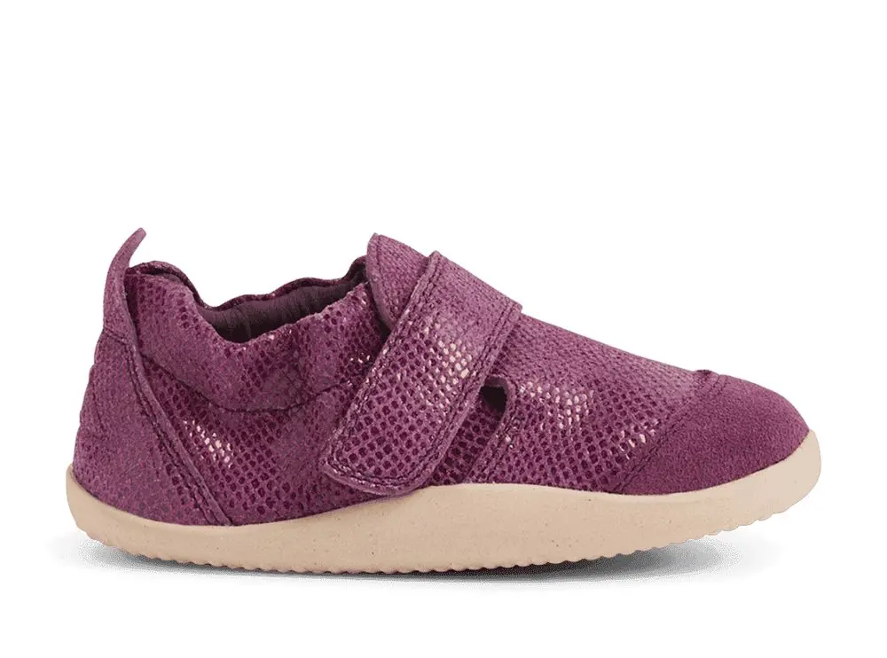 Dětské barefoot tenisky BOBUX XPLORER MARVEL magenta purple -