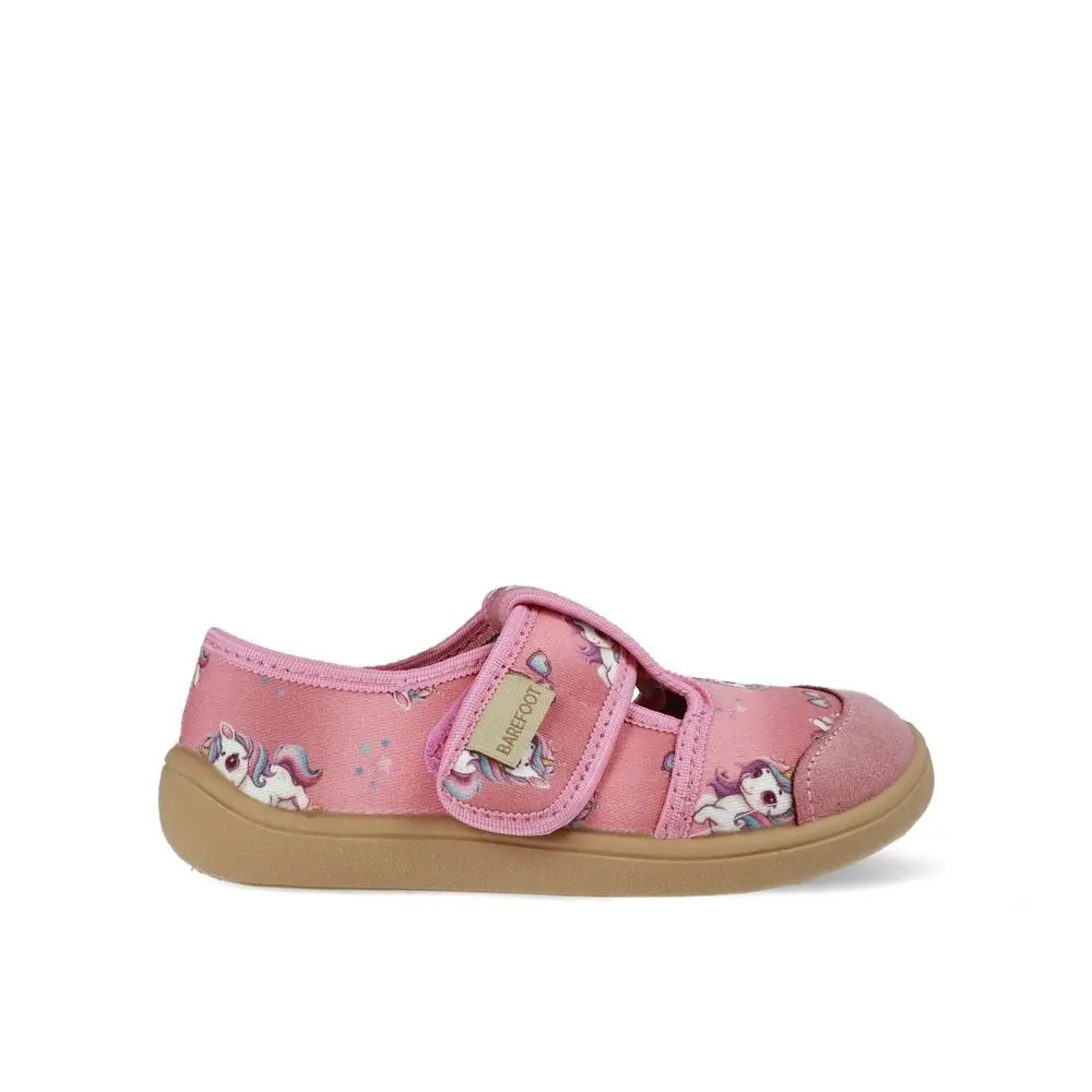 Dětské Barefoot Přezůvky RAYVE JOY Pink Unicorn