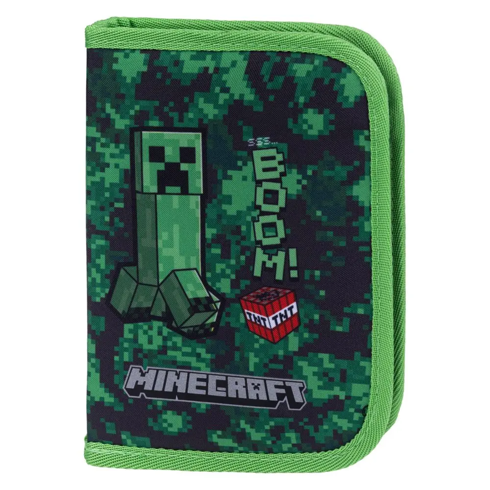 Školní penál Baagl jednopatrový Minecraft Boom