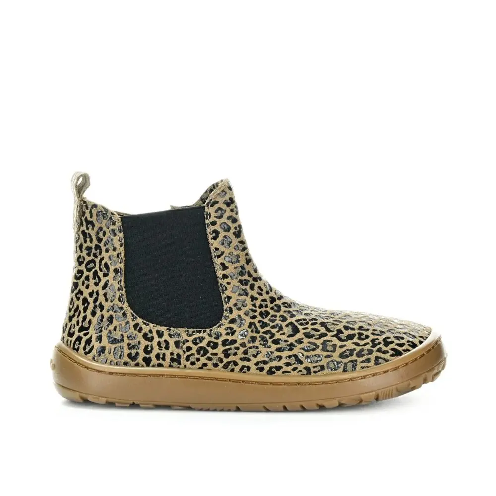 Barefoot Chelsea boty FRODDO KOTNÍKOVÉ CHELYS II béžové leopardí - 42