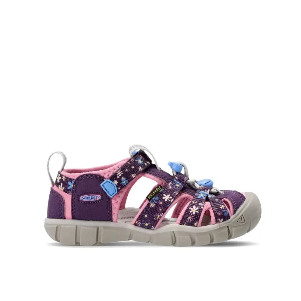 Dětské Barefoot Sandály KEEN SEACAMP II CNX daisies/marina - 32–33