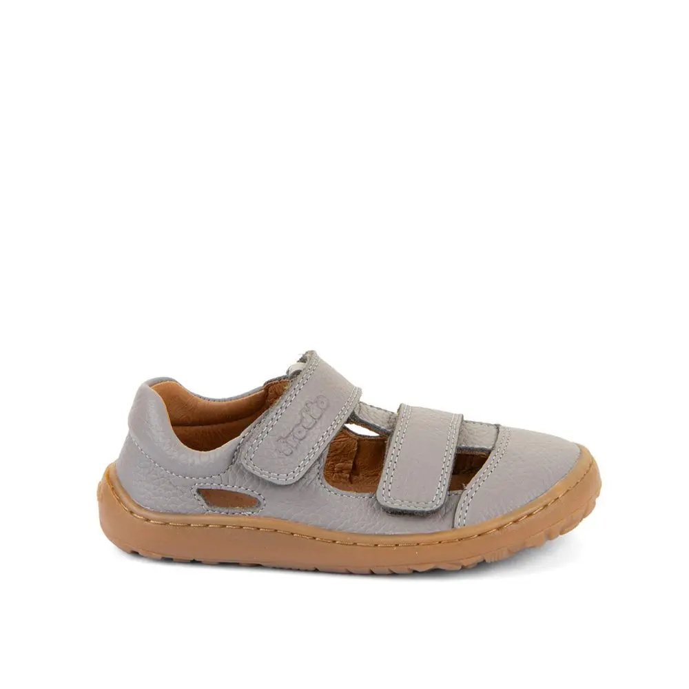 Dětské Barefoot Sandály FRODDO SANDAL VELCRO II šedé -