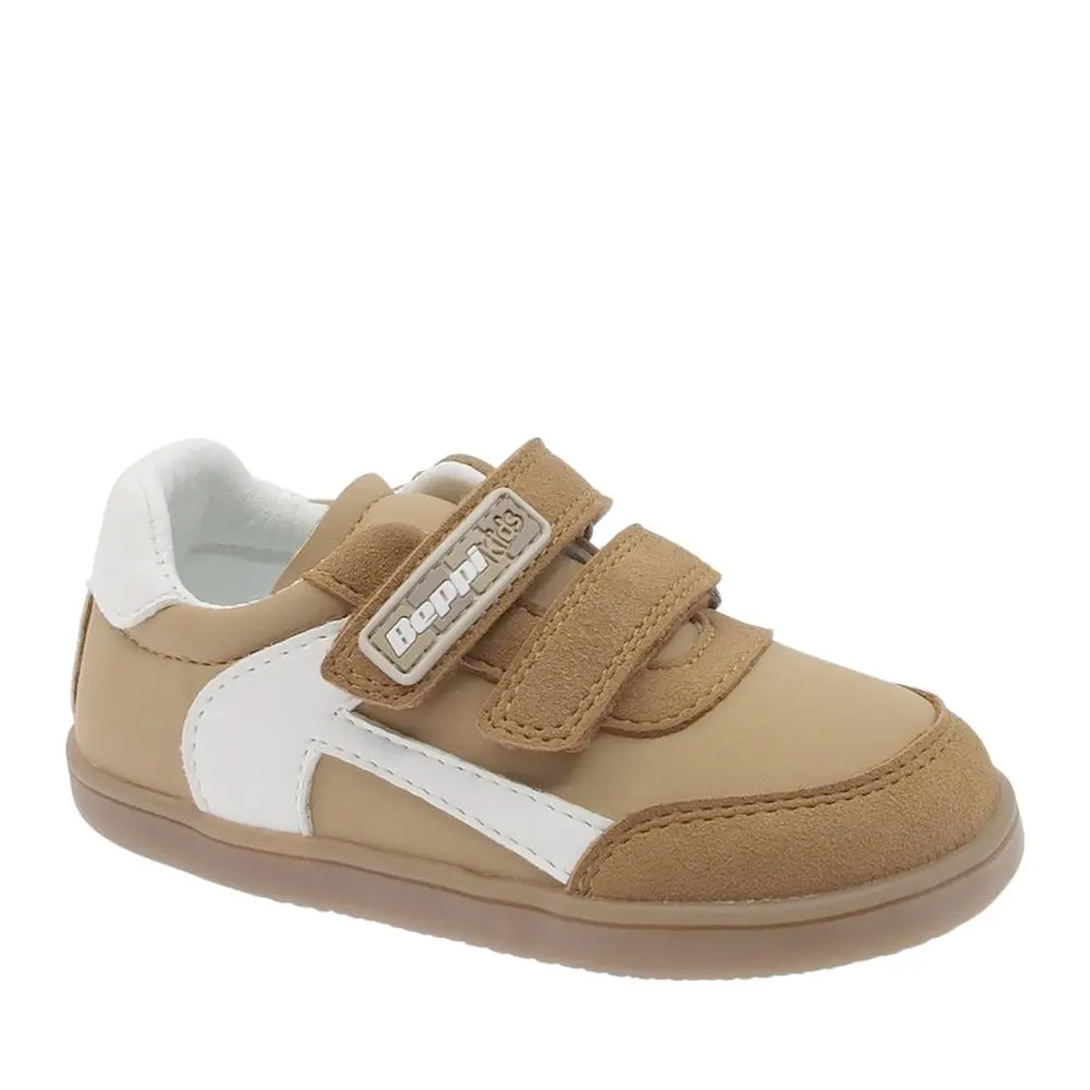 Dětské Barefoot Tenisky BEPPI SAPATO CASUAL BABY hnědé -