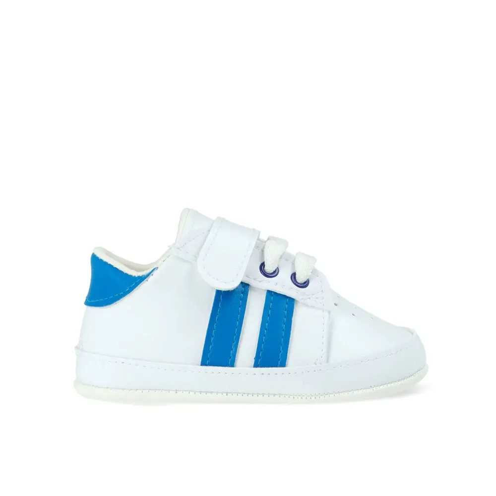 Dětské Barefoot Botičky MINISSA BABY SHOES blue stripes