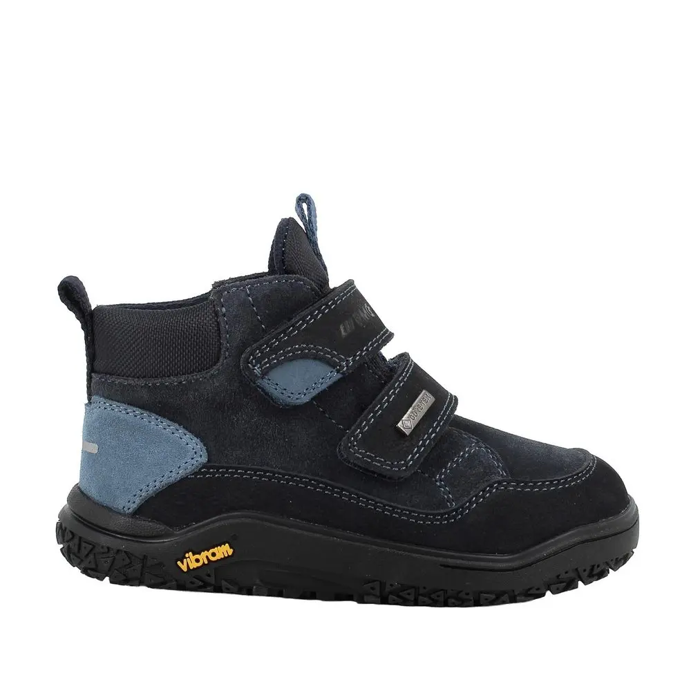 Dětské Barefoot Celoroční boty PRIMIGI PYR GTX 24182 tmavě modré -