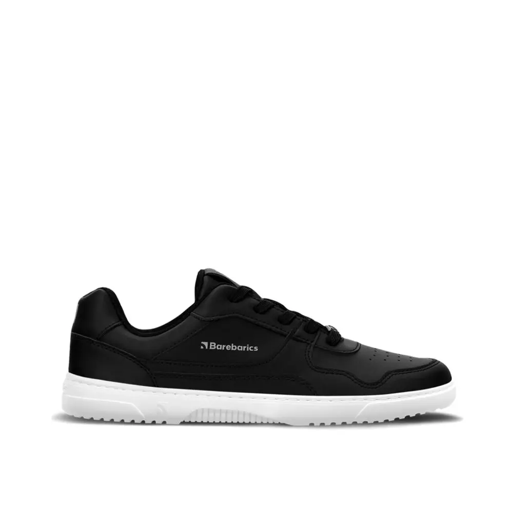 Barefoot tenisky Barebarics Zing - Black & White - Leather